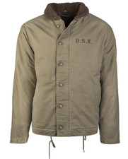 GIACCA MILITARE DESERT MODELLO NAVY U.S.N N-1 DECK COLORE SABBIA MODELLO USA