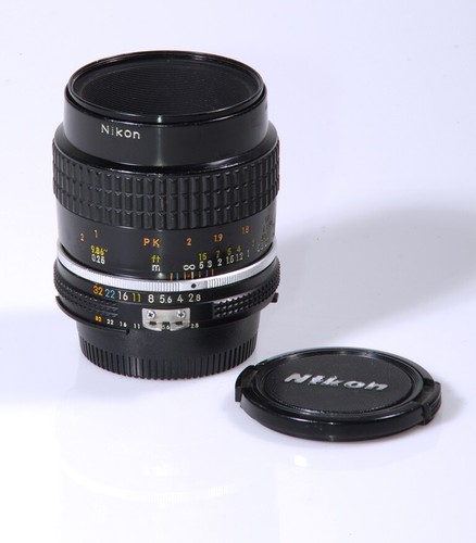 Nikon micro nikkor 55mm - nikon, 2,8