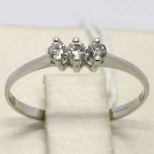 ANELLO ORO BIANCO 750 18K