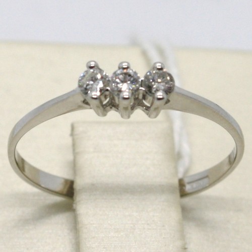 Anello oro bianco - anello,