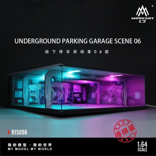 Diorama underground parking - diorama,