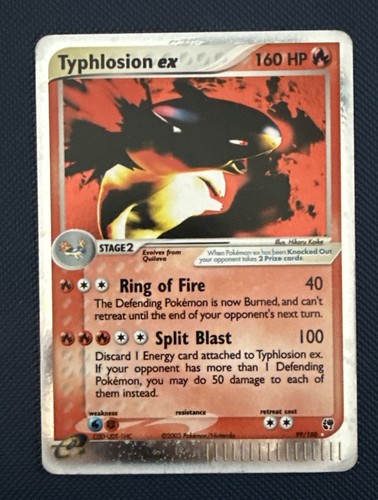 Typhlosion sandstorm 100 - typhlosion,