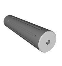 Compensatore soppressore per carabina aria compressa. HP01 ed altre corte.