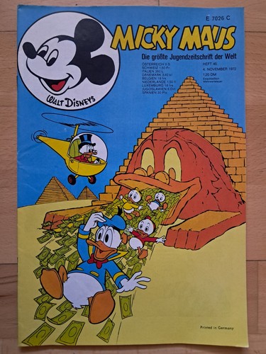 Topolino del 11 1972 - del, 4/11/1972
