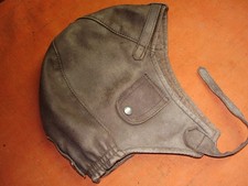 ELMETTO VINTAGE IN PELLE