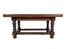 Tavolino da salotto toscano in legno massello, lavorato a mano artigianale