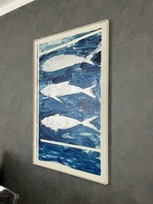 Mario Schifano 1984 Smalto Acrilico Tela Archivio Ufficiale Monica Schifano 140h