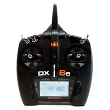 Telecomando Spektrum DX6e 6 canali 2,4 GHz DSMX trasmettitore singolo #SPMR6655EU