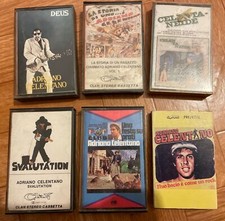 6 MUSICASSETTE ADRIANO CELENTANO