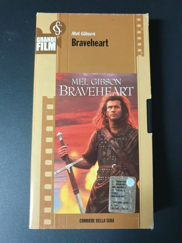Vhs braveheart corriere - vhs, "braveheart"