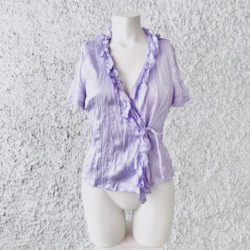 Griffe camicia camicetta lilla - griffe,