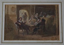 (Olandese 1822-1891) Interno