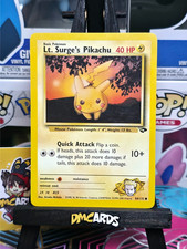 Pokemon Lt. Surge Pikachu