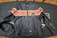giacca di pelle UOMO originale harley tg XL