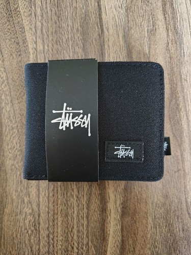 Portafoglio uomo stussy - portafoglio, nero