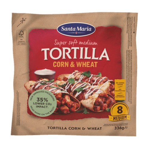 Santa maria tortilla mais - santa, di