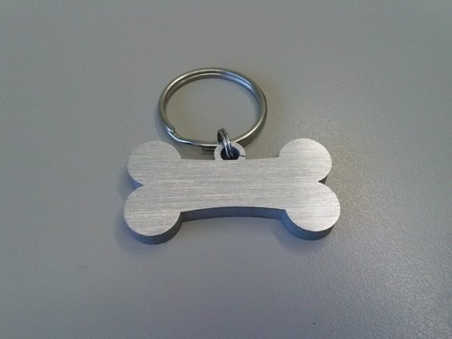 Targhetta collare del - , cane