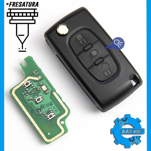 Chiave telecomando per citroen - chiave,