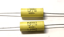 2X 1UF 400V PLESSEY