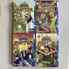 Rave Master Manga Volumes #1-4