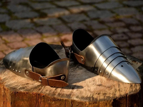 Coppia scarpe medieval - di,