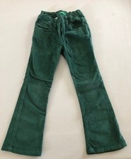 Pantaloni velluto verdi Benetton Bambina 4/5 anni