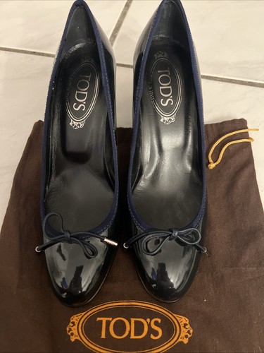 Decolte tod blu taglia 37 - tod's,