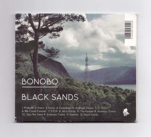 Bonobo black sands cd - black,