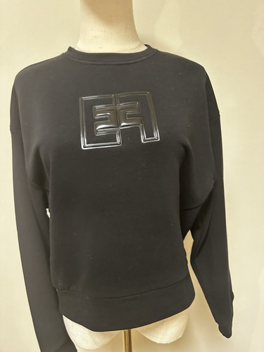 Felpa elisabetta franchi - franchi, nera
