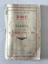 Dollfus-Mieg & Cie. DMC. Tariffa degli articoli di cotone, lino e seta, ricamo