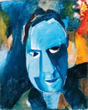 Hans richter uomo blu - hans, 1917