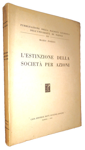 Porzio estinzione della - l',