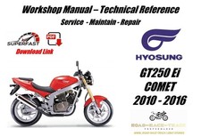 Hyosung GT250 Ei COMET Manuale