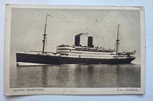 Cartolina nave gange - nave,