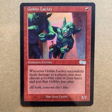 MTG Goblin Lackey carta rara
