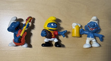 LOTTO DI 3 FIGURINE PUFFO