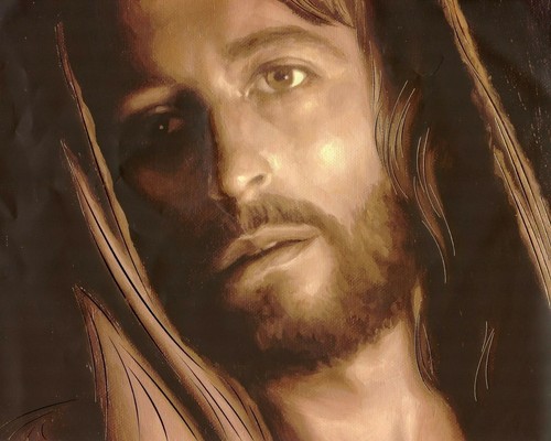 Volto cristo stampa - volto,