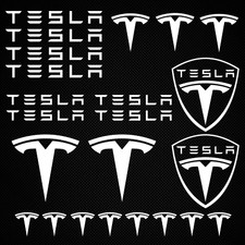 Adesivi Tesla 23 pezzi sticker