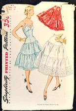 SOTTOVESTE SLIPS anni 50