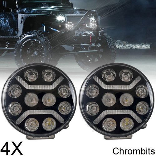 Led drl bianco arancione - 4x,