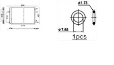 CONDENSATORE RADIATORE ARIA CONDIZIONATA C/ESSICATORE ASTRAJ/CRUZE VARIOUS 09-