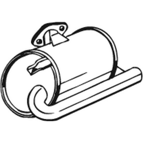 Bosal silenziatore compatibile - bosal,