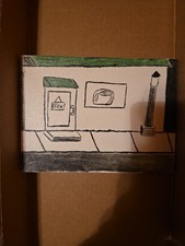 La caffetteria 6x8 dipinto