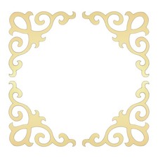 4 Pezzi Adesivo da Parete