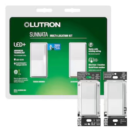 Lutron sunnata led kit dimmer - lutron,