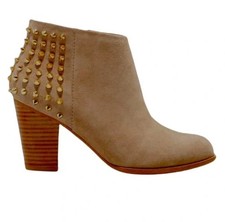 ZARA NWOB Tan Suede Booties