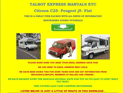 Talbot express citroen - citroen, c25