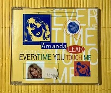 AMANDA LEAR ● Raro CDs ● EVERYTIME YOU TOUCH ME ● CD SINGOLO ● 4 Versioni 1995 