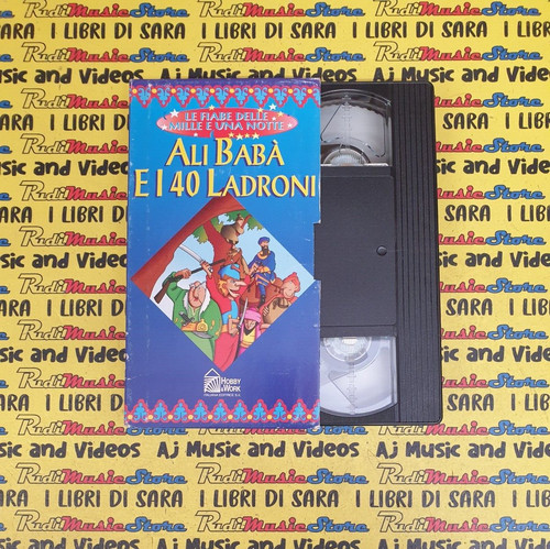 Vhs cartonata ali baba - vhs,