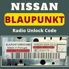 Nissan Radio Code Micra K-12 Note Astra Expert Blaupunkt BP Radio Code Sblocco